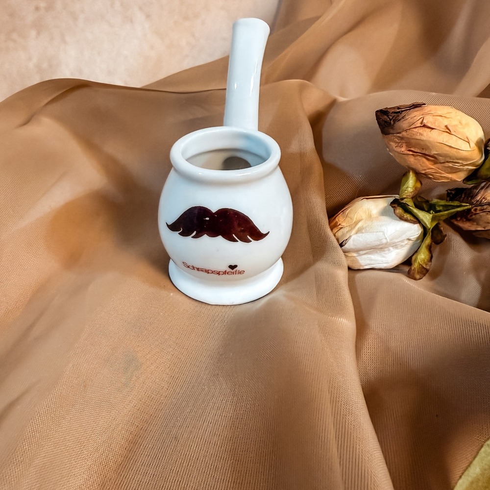 Weisenbach Mustache Design Schnapps‎ Pfeifle Pipe Shot Glass